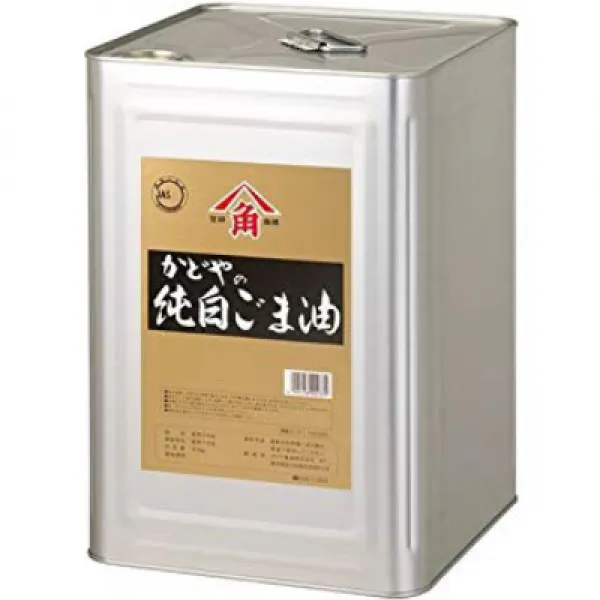 かどや 純白ごま油 16500g 카 도야 순백 참기름 16500g, 1