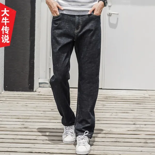 해외구매대행 빅사이즈 남성 데님 팬츠 진 청바지 St014 28 48인치