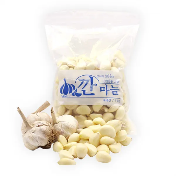 풍성 HACCP인증! 충남태안 깐마늘(중) 200g×3봉, 1box