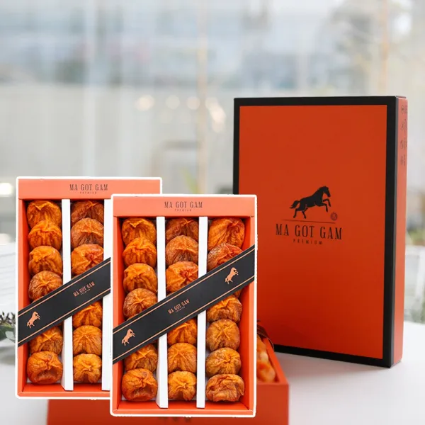 영동 마곶감 1호 900g 이상 명절1+1(2박스) 설선물세트, 2개, 900g*2(1+1)