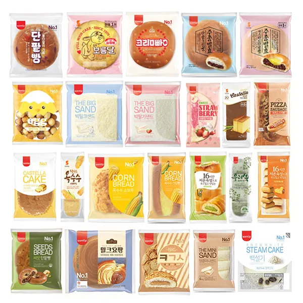 삼립 1000빵(랜덤), 70g, 8개