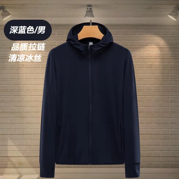 Jul.24 4번 Upf50+여름 아이스 선레이서 남야상 경량 자외선 차단 여야상자외선을 의복 방지하다.z 3xl 네 이 비 남