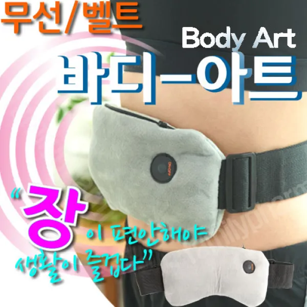 바디아트 장마사지기 복부마사지 벨트형 허리 공부 운전 휴식중 FP-1000, 1개, 그래이