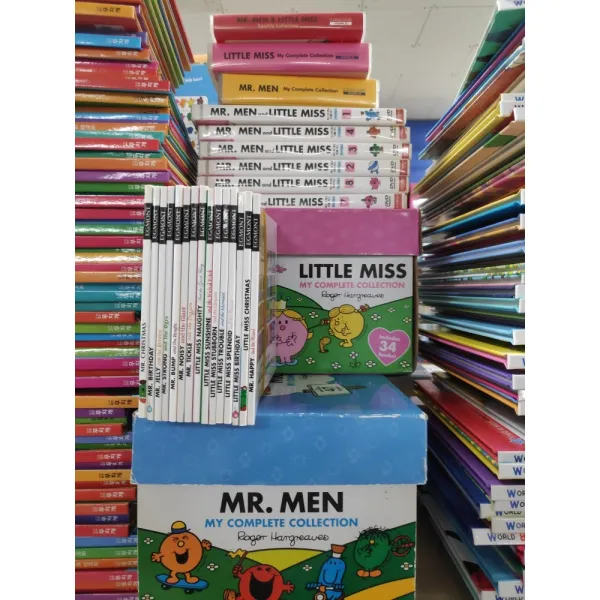 [개똥이네][중고-최상] Mr. Men Little Miss 픽쳐북 세트 총96권 / 미스
