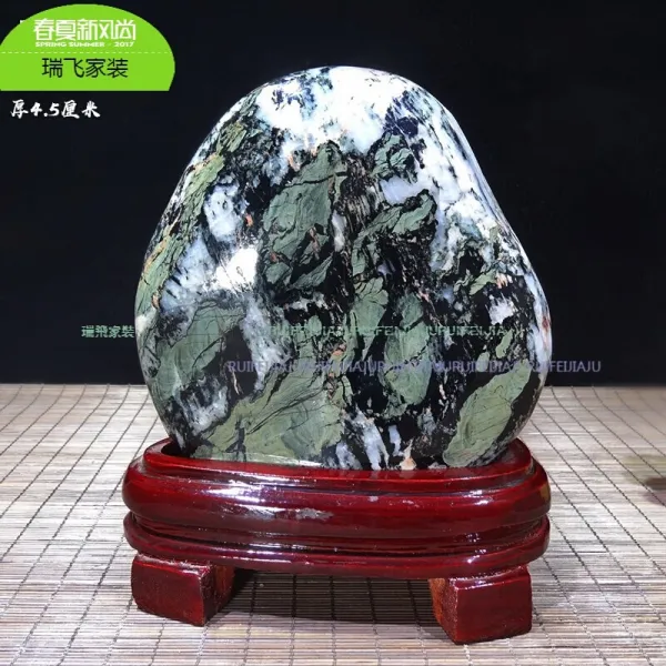 돌 장식품 거실 프레임 장식 칠 채 석 청해원 석 채색 기이 석 감상 석 거소 소장 중계 장식품 T 청 해 칠 채 석 701 호