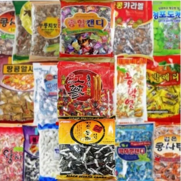 종합 캔디 선물 과자 세트 간식 디저트 업소용 식당 추억의 옛날 사탕, 6.맛드린 600g x 계피맛사탕