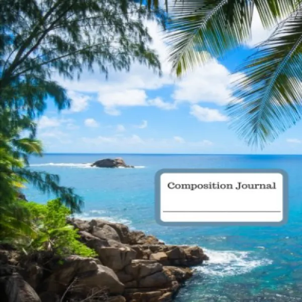 Composition Journal Tropical Paradise: 100 College Ruled Pages Student Notebook 작문 저널 열대 낙원 : 10 1
