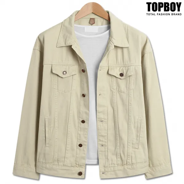 22번 오버핏 면 자켓 Kc013 