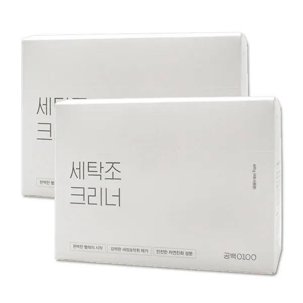 공백0100 세탁조크리너 2박스 150gx8개 단품