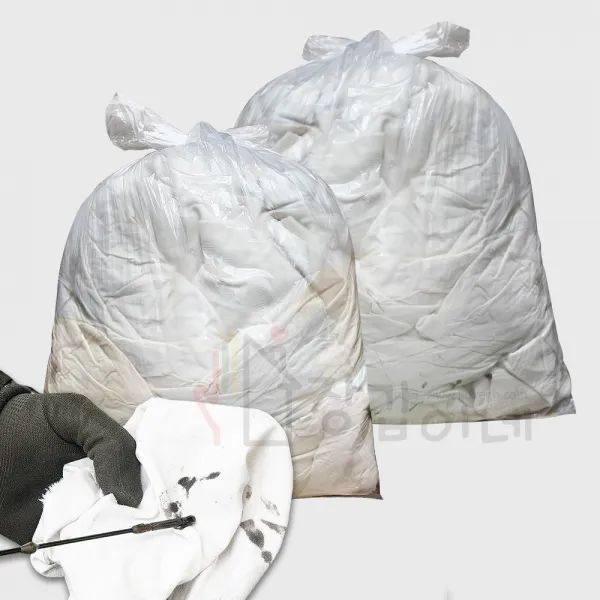[장갑이네] 기름걸레 일회용 청소포 고급 백 면보루 대보루 9kg, 1개