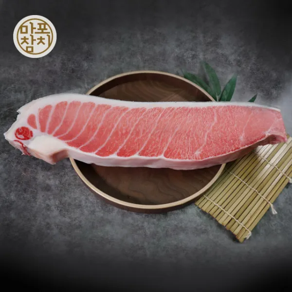마포참치 참다랑어 1급 통뱃살 1kg 대뱃살 오도로 참치회 북방참다랑어 앞뱃살 블럭 배꼽살 500g, 1개
