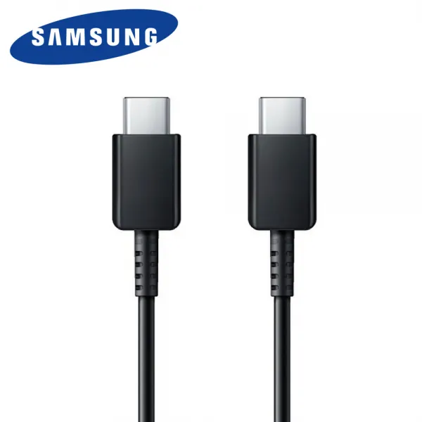 삼성 삼성정품 갤럭시S10 5G 노트10 A90 A80 C to 고속충전케이블 데이터전송가능 EP-DG977 1M, 1개, 블랙