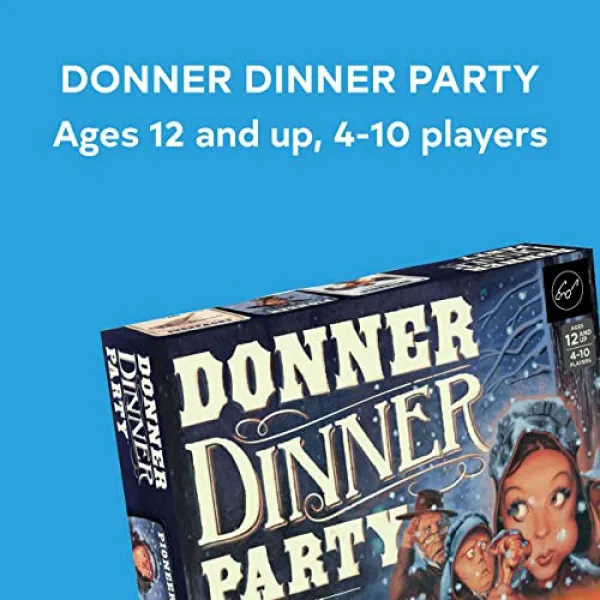 Donner Dinner Party : 프론티어 식인 풍부의 난폭 한 게임! 당사자 와일드 웨스트 프론티어 게임을위한 이상한 게임 본상품 본상품