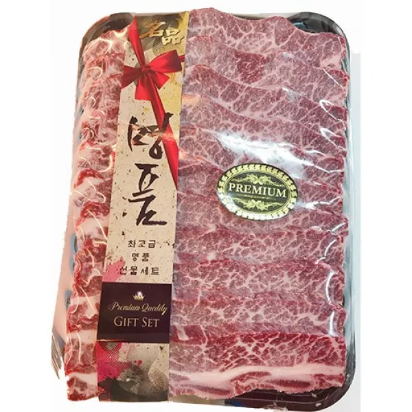 고기아가씨 명절선물셋트)CAB급명품LA갈비3kg 명절선물일시적판매상품, 1set