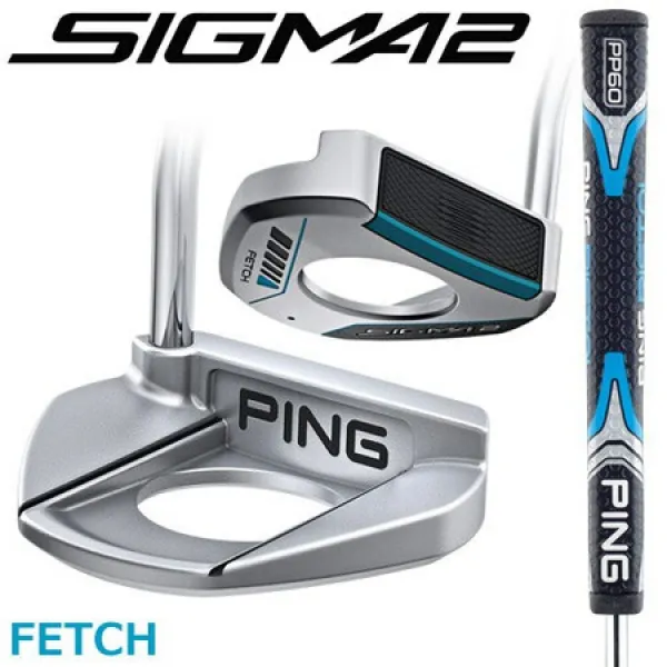 PING [핑] SIGMA2 [시그마2] FETCH [fetch] 퍼터 플라티나(platina)무마무리 길이 조정 기무능함 PP60그립, 상세 설명 참조1