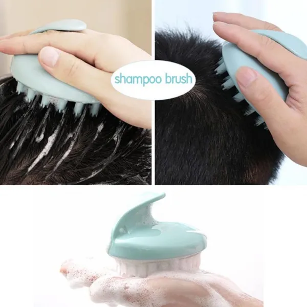 가려운 두피 해결 미용실 샴푸 머리 브러시 인체공학 두피마사지빗 머리숱많아지는법 샴푸빗 두피마사지기 본상품선택