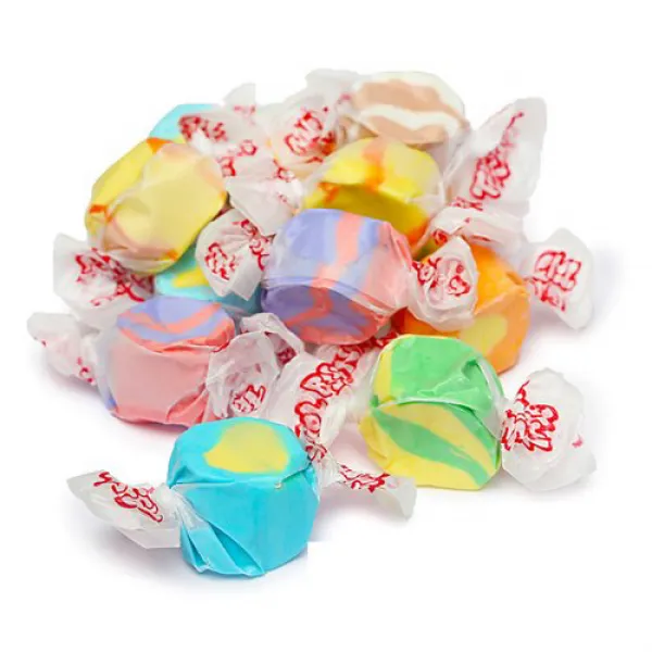 Mixed Tropical Fruit Assorted Gourmet Salt Water Taffy (2 LB) 혼합 열대 과일 모듬 미식가 바닷물 Taffy (907.2g), 1