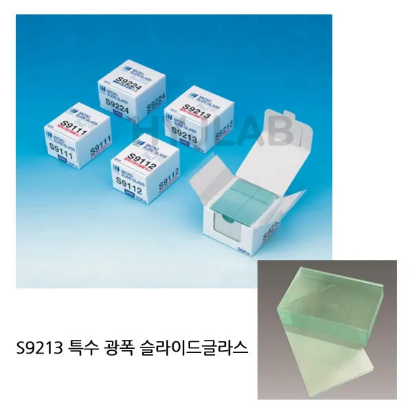 MATSUNAMI 특수 광폭 슬라이드글라스 S9213