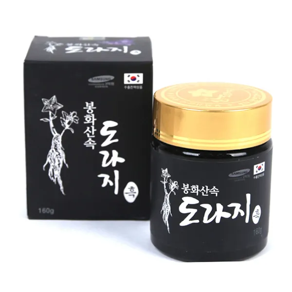 봉화산도라지 봉화산속도라지 발효진액 흑 도라지청160g 1병