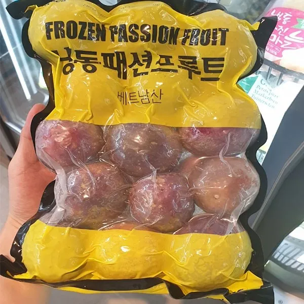 랜시푸드 냉동 패션후르츠 1kg
