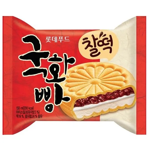 롯데푸드 국화빵 아이스크림 10개, 슈퍼콘바닐라