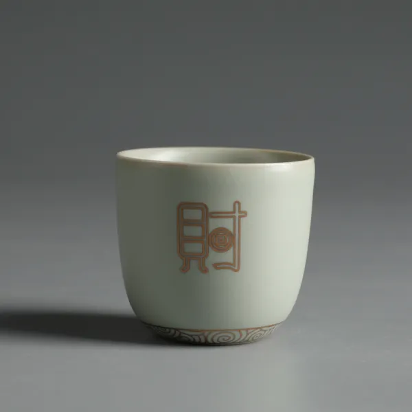 옛 망그여요 오픈 다기 쿵후 품평 잔 도자기 티컵 오복 주인 오복 컵컵160ml