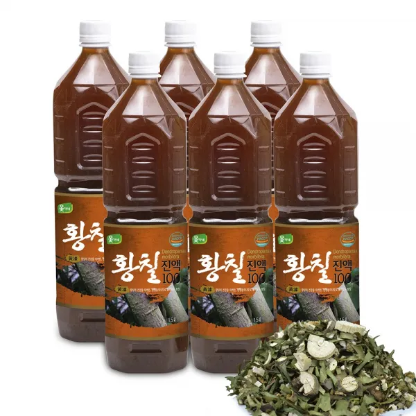 옻가네 황칠진액 1.5Lx6병 황칠즙 황칠백숙 만병통치나무