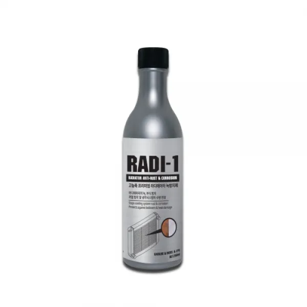 라디원 라디에이터 부식방지제 250ml 대림기업 냉각수와 혼합되어 기포발생과 부식을 강력히 억제 녹 오염물 세정 냉각효율증대 가솔린 경유 LPG 겸용