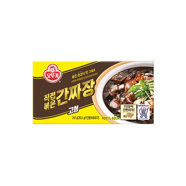 오뚜기 직접 볶은 간짜장 고형 212g, 1개, 본상품선택