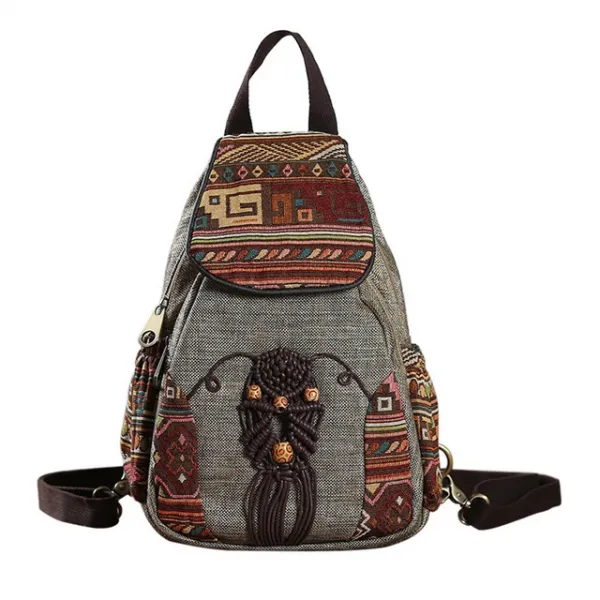 여자를위한 패션 Bagpack Mochila Feminina 배낭 전국적으로 여성 인쇄 여행 빈티지 캔버스