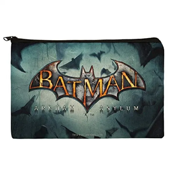 배트맨 Arkham 망명 비디오 게임 엠블럼 메이크업 가방 가방 본상품