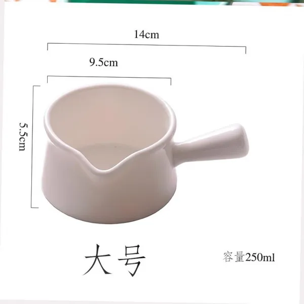 모모직구마켓 믹손잡이 손잡이를 달다 때리다 알 물길을 끌다 말참견함 핸들스틱 도자기 밀크주전자 잔 컵 탕굽다 양식 쥬스, A89 -화이바 （큰사이즈 라지 ）2