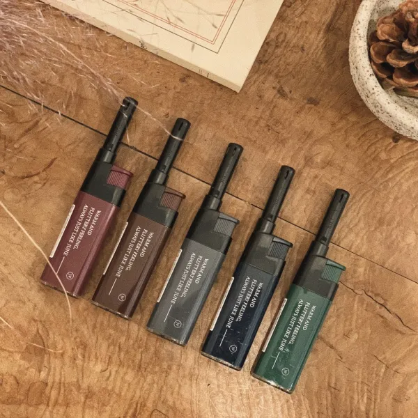 (5개 세트)유월가게 감성 캔들라이터 인센스용 캠핑용 미니 점화기 5color, 5색상세트