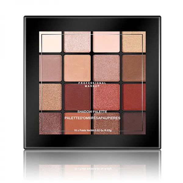 ins 초불 16 색 퇴화 도시 게으름뱅이 아이섀도 핑크 다크 오렌지 무광 주광 초보자 소녀과 대리석 아이섀도 번짐