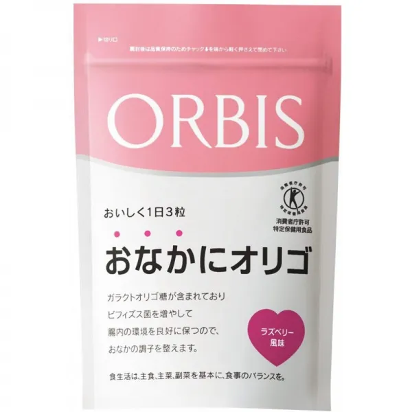 오르비스 (ORBIS) 배에 올리고 (딸기 맛) 30 일분 (1.2g × 90 마리) ◎ 쾌조 보충 ◎ 특정 보건 용 식품]