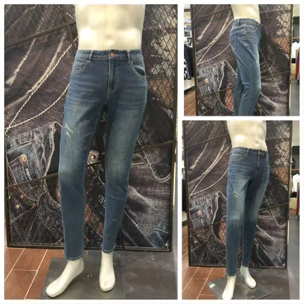 [현대백화점]J.FRJ Jeans(에프알제이)F95M-DP945A 남성 미디엄톤 워싱 테이퍼드핏 청바지　　