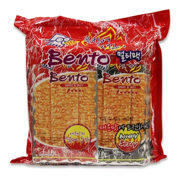벤또 멀티팩(12g×20입) 두가지맛 불징어 핫징어, 단일상품