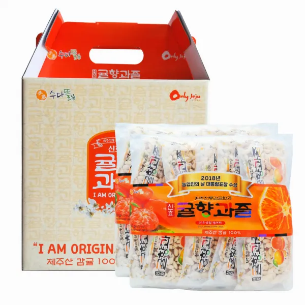 제주 신효 귤향과즐 40개입 선물세트