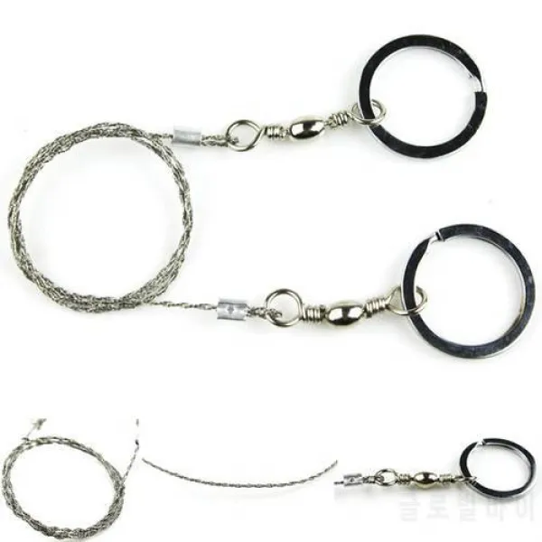전술적 인 생존 도구로 야외 야영 Wire Saw / 휴대용 강철 와이어 톱 Outdo