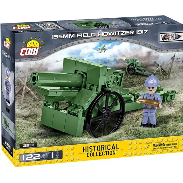 Cobi Historical Collection 155mm 필드 곡사포 1917