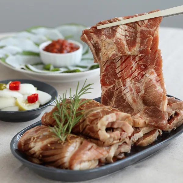 셰프애찬 포천식 양념구이 목살구이 갈비 양념 전지, 간장양념 720g/1팩