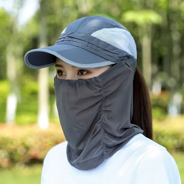 샤 레쉬 베일 모자녀 여름 얼굴가리기 자외선차단 승차 썬캡 사파리 줄기 농사일 플바인딩 썬바이져