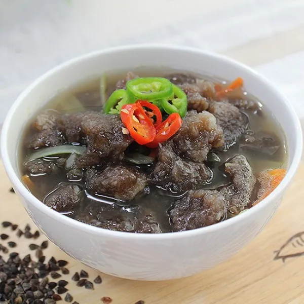 [강원도 전통의 맛] 생감자를 갈아만든 메밀옹심이 1kg, 없음, 상세설명 참조