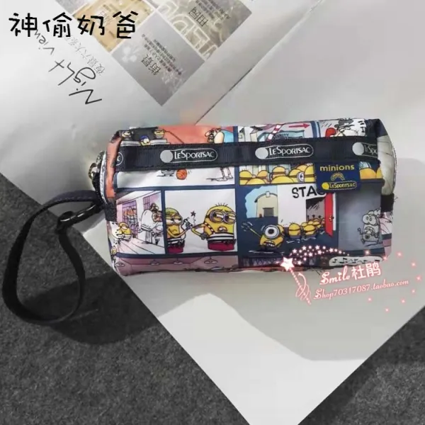 하버스토리지 핸드백케이스 New 여성가방 더블지퍼 끈팔찌 클러치 파우치 동전지갑 핸드폰가방