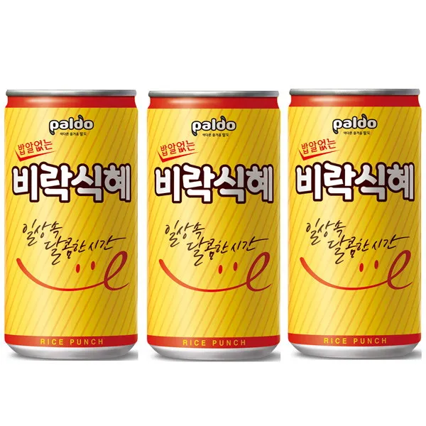 팔도 밥알없는 비락 식혜, 175ml, 60개