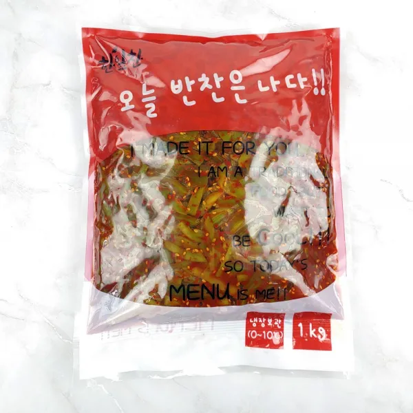 해썹 줄기상추 궁채 양념절임 1kg x 1팩 hic