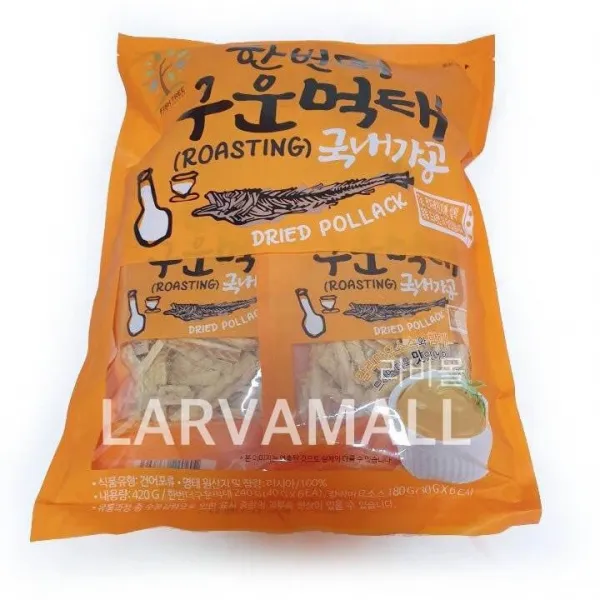 디에스홈푸드 한번더 구운먹태 1개 420g