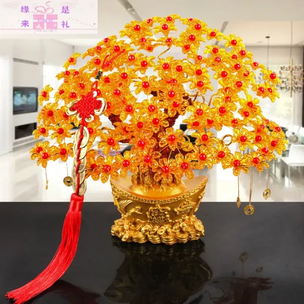 신제품 수공 진주 꿰미 돈벌이 나무재료 가방 제작 용 공예품 diy 짜기 성인 돈벌레 14 공 9가지 원보 바탕을 중국 결재가방 보내, 단일상품