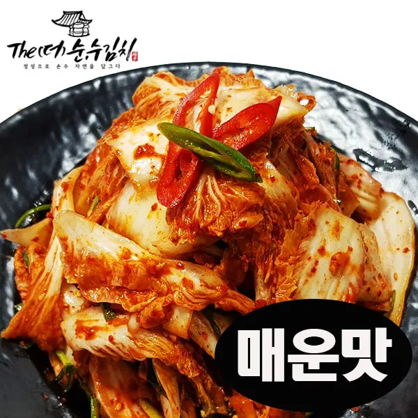 더순수김치 프리미엄 명품 겉절이(매운맛) [100%국내산엄선], 1개, 1kg