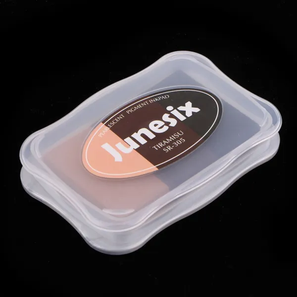 Jc 혼합 색상 잉크 패드 안료 잉크 패드 고무 도장 지문 기술 무독성 기음